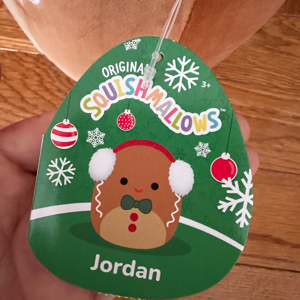 🎄Jordan the Gingerbread 12” Squishmallow - Picture 5 of 7